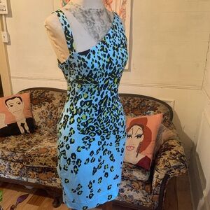 Diane Von Furstenberg Leopard Dress (size 4)